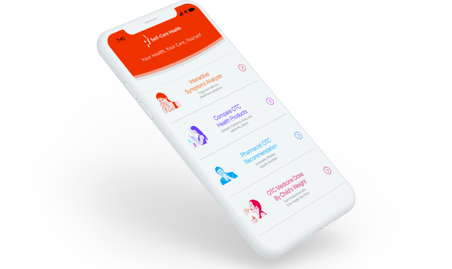 self-care otc home page demo